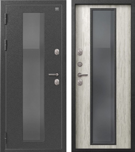 Центурион Т-1000-2025 Серебро антик - Полярный дуб (терморазрыв)